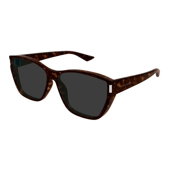 Saint Laurent SL 758 002 Havana Cat-Eye Sunglasses - Picture 1 of 3